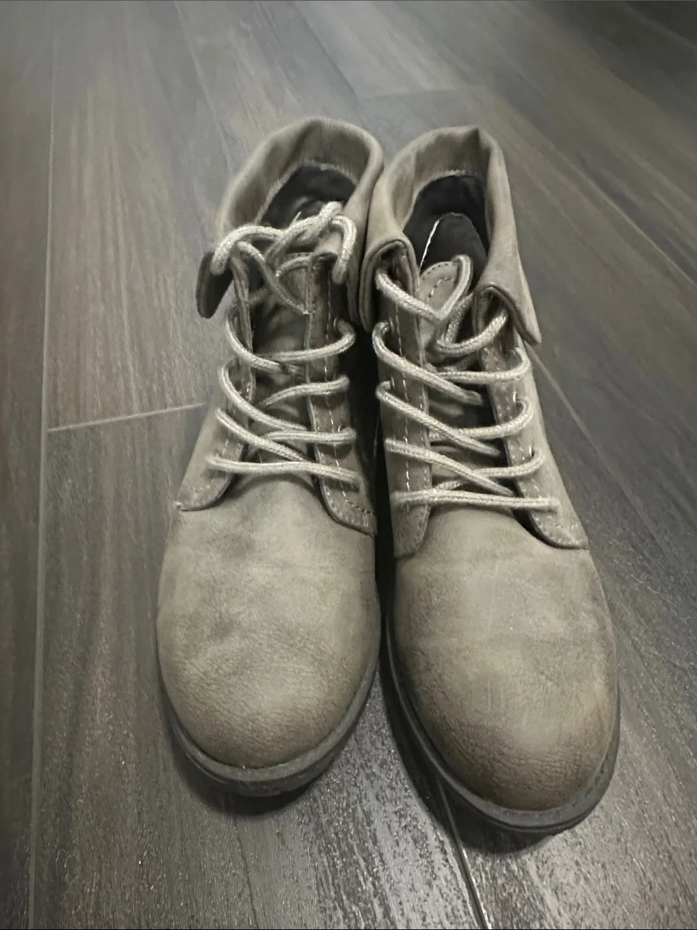 Sonoma Goods For Life Lace-Up Ankle Boots - Size 7.5